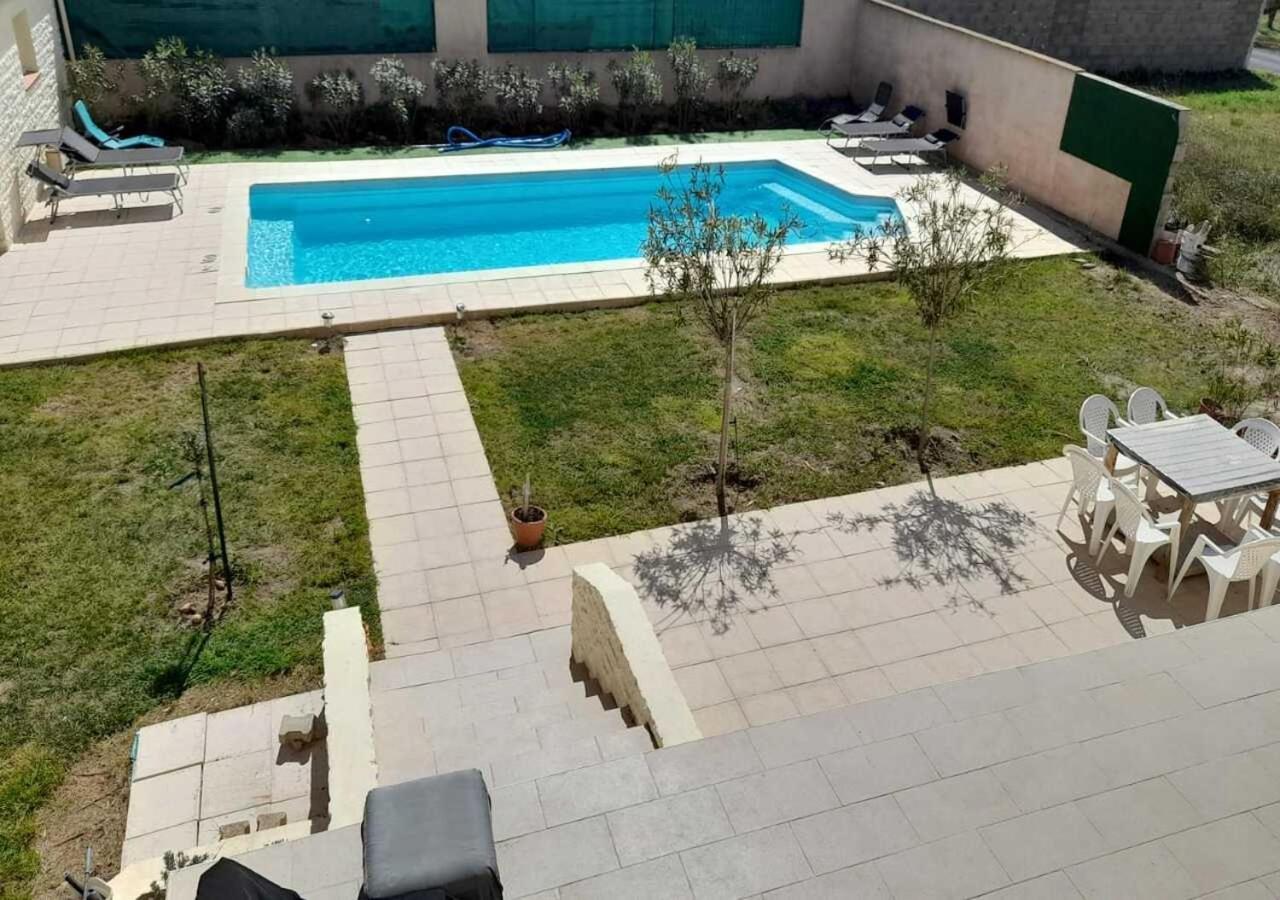 Villa Avec Plage A Pied Et Grande Piscine Sainte-Marie-la-Mer Eksteriør bilde